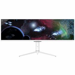 LC-Power LC-M44-DFHD-120 écran plat de PC 111,2 cm [43.8"] 3840 x 1080 pixels Double Full HD Blanc 