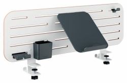 Leitz 65490000 bac de rangement de bureau Panneaux MDF, Plastique recyclé, Caoutchouc Blanc 