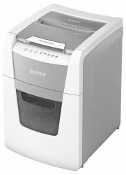 Leitz 80120000 destructeur de papier Découpage par micro-broyage 55 dB 22 cm Gris, Blanc 