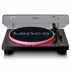 Lenco LS-50LEDBK platine Tourne-disque entraîné par courroie Noir Manuel 