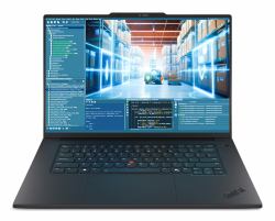 Lenovo ThinkPad P1 Gen 8 Intel Core Ultra 7 255H Station de travail mobile 40,6 cm [16"] WUXGA 32 Go LPDDR5x-SDRAM 1 To SSD NVIDIA RTX PRO 1000 Blackwell Wi-Fi 7 [802.11be] Windows 11 Pro Anglais Noir  - Version UK