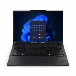 Lenovo ThinkPad T14 Gen 6 [Intel] Copilot+ PC Intel Core Ultra 7 258V Ordinateur portable 35,6 cm [14"] WUXGA 32 Go LPDDR5x-SDRAM 1 To SSD Wi-Fi 7 [802.11be] Windows 11 Pro Allemand Noir  - Version Allemande