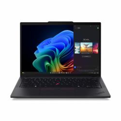 Lenovo ThinkPad T14 Gen 6 [AMD] Copilot+ PC AMD Ryzen AI 7 350 Ordinateur portable 35,6 cm [14"] WUXGA 64 Go DDR5-SDRAM 1 To SSD Wi-Fi 7 [802.11be] Windows 11 Pro Noir Allemand  - Version Allemande