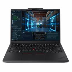 Lenovo ThinkPad P14s Gen 7 [AMD] AMD Ryzen AI 9 HX PRO 470 Station de travail mobile 35,6 cm [14"] Écran tactile WUXGA 64 Go DDR5-SDRAM 1 To SSD Wi-Fi 7 [802.11be] Windows 11 Pro Noir Allemand  - Version Allemande