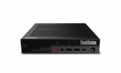 Lenovo ThinkStation P3 Tiny Gen 2 Intel Core Ultra 7 265 32 Go DDR5-SDRAM 1 To SSD NVIDIA RTX A1000 Windows 11 Pro Mini PC Station de travail Noir  - Version UK