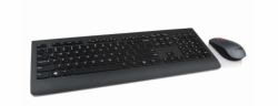 Lenovo 4X30H56829 clavier Souris incluse Universel RF sans fil QWERTY Anglais américain Noir 