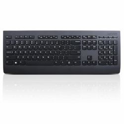 Lenovo 4X30H56873 clavier Universel RF sans fil QWERTY Anglais britannique Noir  - Version UK