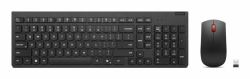 Lenovo 4X31R64490 clavier Souris incluse Bureau RF sans fil QWERTY Anglais britannique Noir 