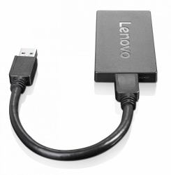 Lenovo 4X90J31021 adaptateur graphique USB 3840 x 2160 pixels Noir 