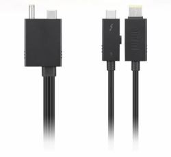Lenovo 4X90U90616 adaptateur graphique USB Noir 