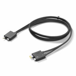 Lenovo 4X91K16970 Câble Thunderbolt 0,7 m 40 Gbit/s Noir 