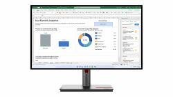 Lenovo ThinkVision P27h-30 écran plat de PC 68,6 cm [27"] 2560 x 1440 pixels Quad HD LCD Noir 