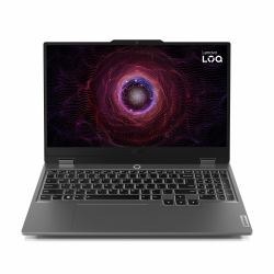 Lenovo LOQ 15AHP9 AMD Ryzen™ 7 7445HS Ordinateur portable 39,6 cm [15.6"] Full HD 16 Go DDR5-SDRAM 512 Go SSD NVIDIA GeForce RTX 4050 Wi-Fi 6 [802.11ax] Windows 11 Home Gris Anglais  - Version UK