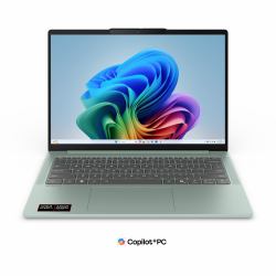 Lenovo IdeaPad Slim 5 14AGP11 Copilot+ PC AMD Ryzen AI 5 430 Ordinateur portable 35,6 cm [14"] WUXGA 16 Go DDR5-SDRAM 512 Go SSD Wi-Fi 7 [802.11be] Windows 11 Home Vert, Gris Anglais  - Version UK