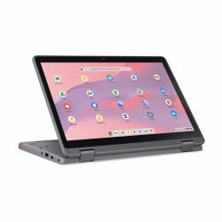 Lenovo Chrome 500e 2in1 G5 M89 MediaTek Kompanio 540 Chromebook 31 cm [12.2"] Écran tactile WUXGA 8 Go 64 Go UFS Wi-Fi 6E [802.11ax] ChromeOS Gris Anglais  - Version UK