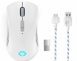 Lenovo Legion M600 Wireless Gaming souris Ambidextre RF Wireless + Bluetooth + USB Type-A Optique 16000 DPI 