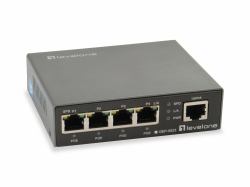 LevelOne GEP-0523 commutateur réseau Gigabit Ethernet [10/100/1000] Connexion Ethernet, supportant l'alimentation via ce port [PoE] Noir 