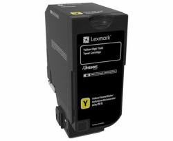 Lexmark CS725 Cartouche de toner 1 pièce[s] Original Jaune 