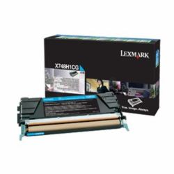 Lexmark X748H3CG Cartouche de toner 1 pièce[s] Original Cyan 