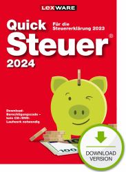 Lexware QuickSteuer 2024 Retour d'impôts 1 licence[s] 1 année[s] 