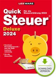 Lexware QuickSteuer Deluxe 2024 Retour d'impôts 1 licence[s] 1 année[s] 