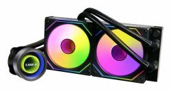 Lian Li GA II TRINITY Boitier PC Refroidisseur de liquide tout-en-un 12 cm Noir 1 pièce[s] 
