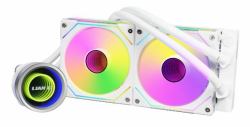 Lian Li GA II TRINITY Boitier PC Refroidisseur de liquide tout-en-un 12 cm Blanc 1 pièce[s] 