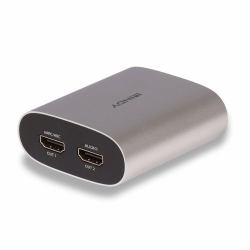 Lindy 38368 convertisseur audio Noir, Argent 