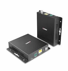 Lindy 39347 extension audio/video Émetteur et récepteur AV Noir 