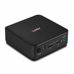 Lindy Switch KVM 2 Ports Type C, DisplayPort 1.2 