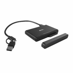 Lindy 43359 Station d'accueil de disques de stockage USB 3.2 Gen 2 [3.1 Gen 2] Type-C Noir 