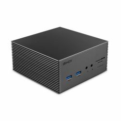 Lindy DST-Pro 101, Docking Station USB-C pour Laptop avec résolution 4K et alimentation 100W 