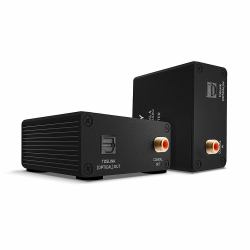 Lindy Extender Cat.6 Audio Numérique TosLink [optique] & Coaxial, 150m 
