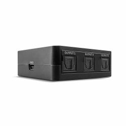 Lindy Splitter Audio Numérique TosLink [Optique] 3 Ports 