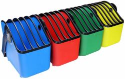 LocknCharge LNC7056 chariot et rangement roulant Sac organisateur de dispositif portable Bleu, Vert, Rouge, Jaune 