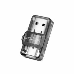 LogiLink BT0054 récepteur de musique de bluetooth Gris, Transparent 