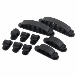 LogiLink KAB0039 serre-câbles Noir 10 pièce[s] 
