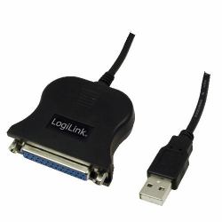 LogiLink UA0054A câble parallèle Noir 1,8 m 