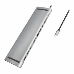 LogiLink UA0373 station d'accueil Avec fil USB 3.2 Gen 1 [3.1 Gen 1] Type-C Aluminium 