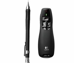 Logitech Wireless Presenter R400 télécommande RF Noir 