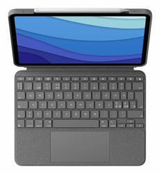 Logitech Combo Touch QWERTY Nordique Smart Connector Gris 