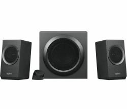 Logitech Z337 Bold Sound with Bluetooth set d'enceintes 40 W Universel Noir 2.1 canaux 3-voies 8 W 