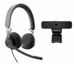 Logitech Personal Collaboration kit - Zone Wired & C925e - Microsoft 