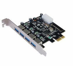 Longshine LCS-6380-4 carte et adaptateur d'interfaces Interne USB 3.2 Gen 1 [3.1 Gen 1] 