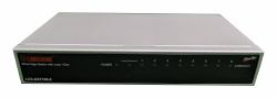 Longshine 8-Port 10/100/1000 Mbit/s Desktop Non-géré Gigabit Ethernet [10/100/1000] Bureau Argent 