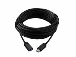 Lumens CAB-AOCU-ML câble USB USB 3.2 Gen 1 [3.1 Gen 1] 15 m USB A 10 Gbit/s Noir 