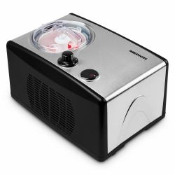 MEDION MD 18387 - Machine à glace Sorbetière - 150 Watt - 1.5 L - Compresseur intégré 