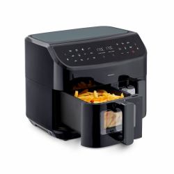 MEDION LIFE P20 Double 8,7 L 2600 W Friteuse d’air chaud Noir 