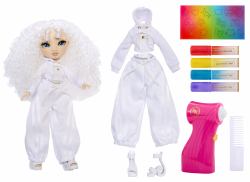 MGA Entertainment Rainbow High Air Brush & Create Fashion Dolls -Green Eyes 