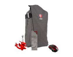 MSI Gaming Xmas Pack 2016 sac à dos Gris, Rouge 